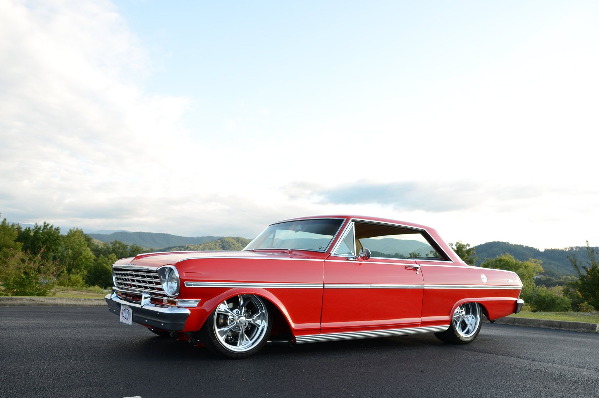 pro, Touring, 1963, Chevy, Nova ss, Cars, Red, Modifie Wallpaper