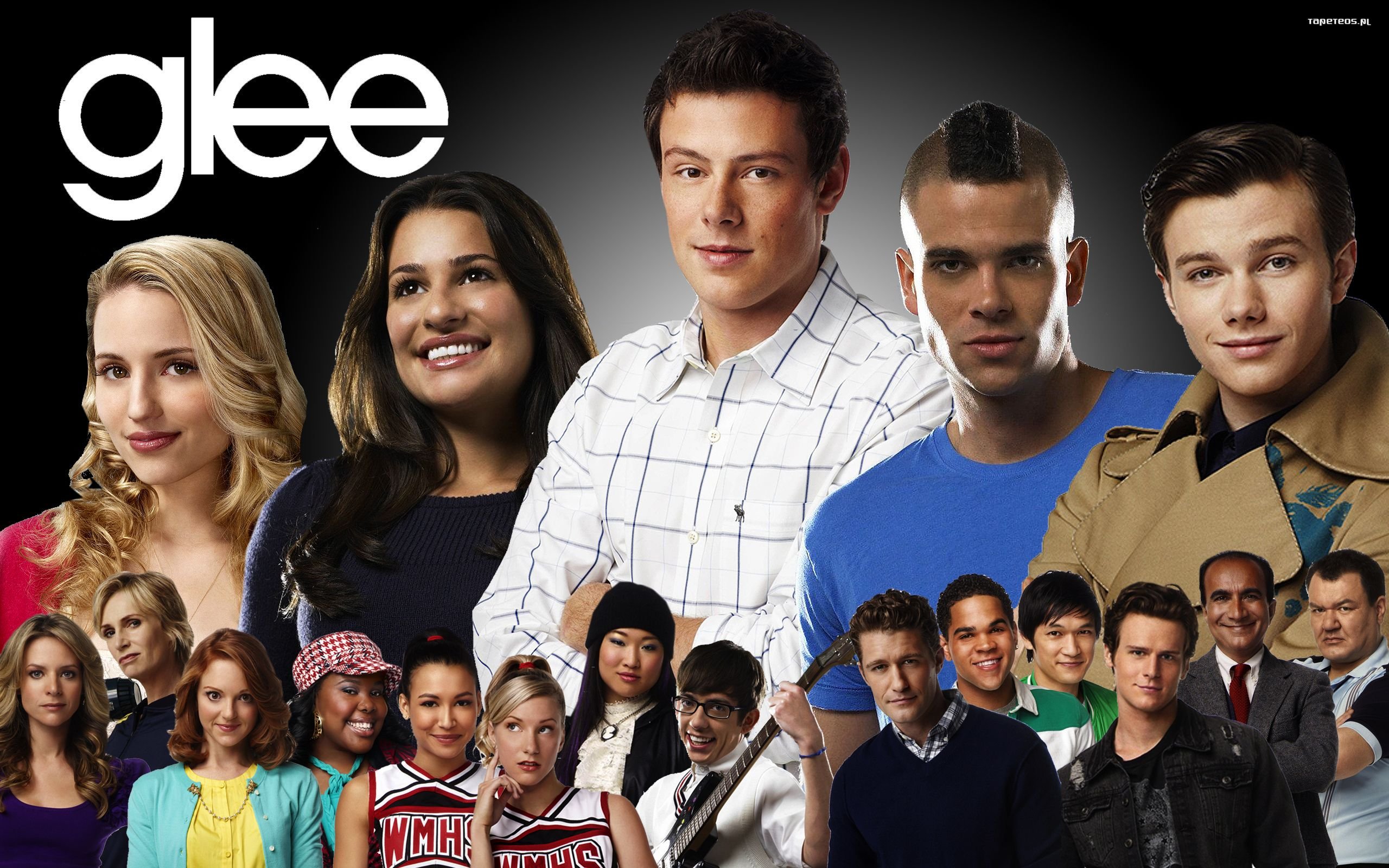 glee, Serie, Tv, Americana Wallpaper