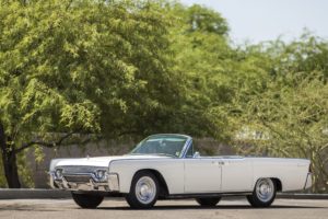 1961, Lincoln, Continental, Convertible, Cars, White, Classi