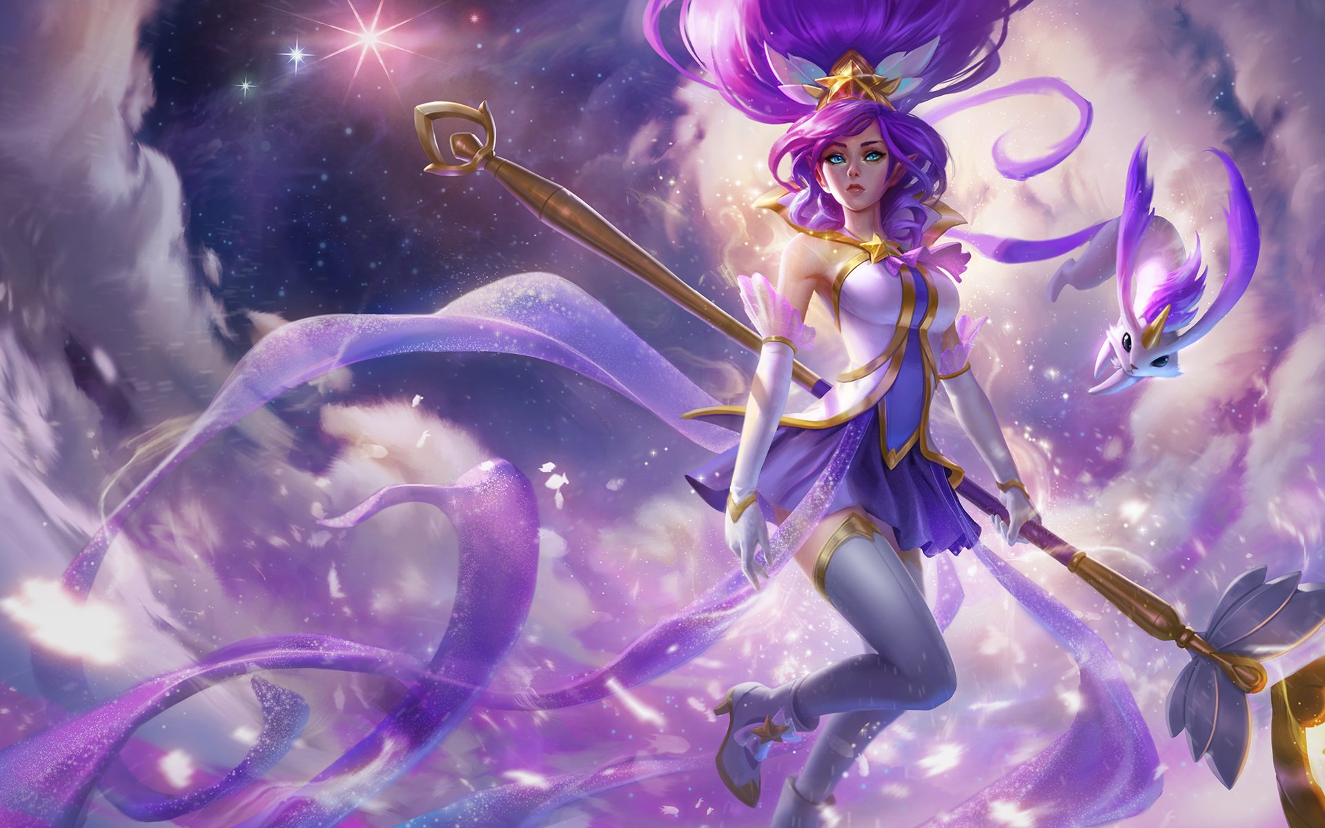 star, Guardian, Janna,  , League, Of, Legends Wallpaper