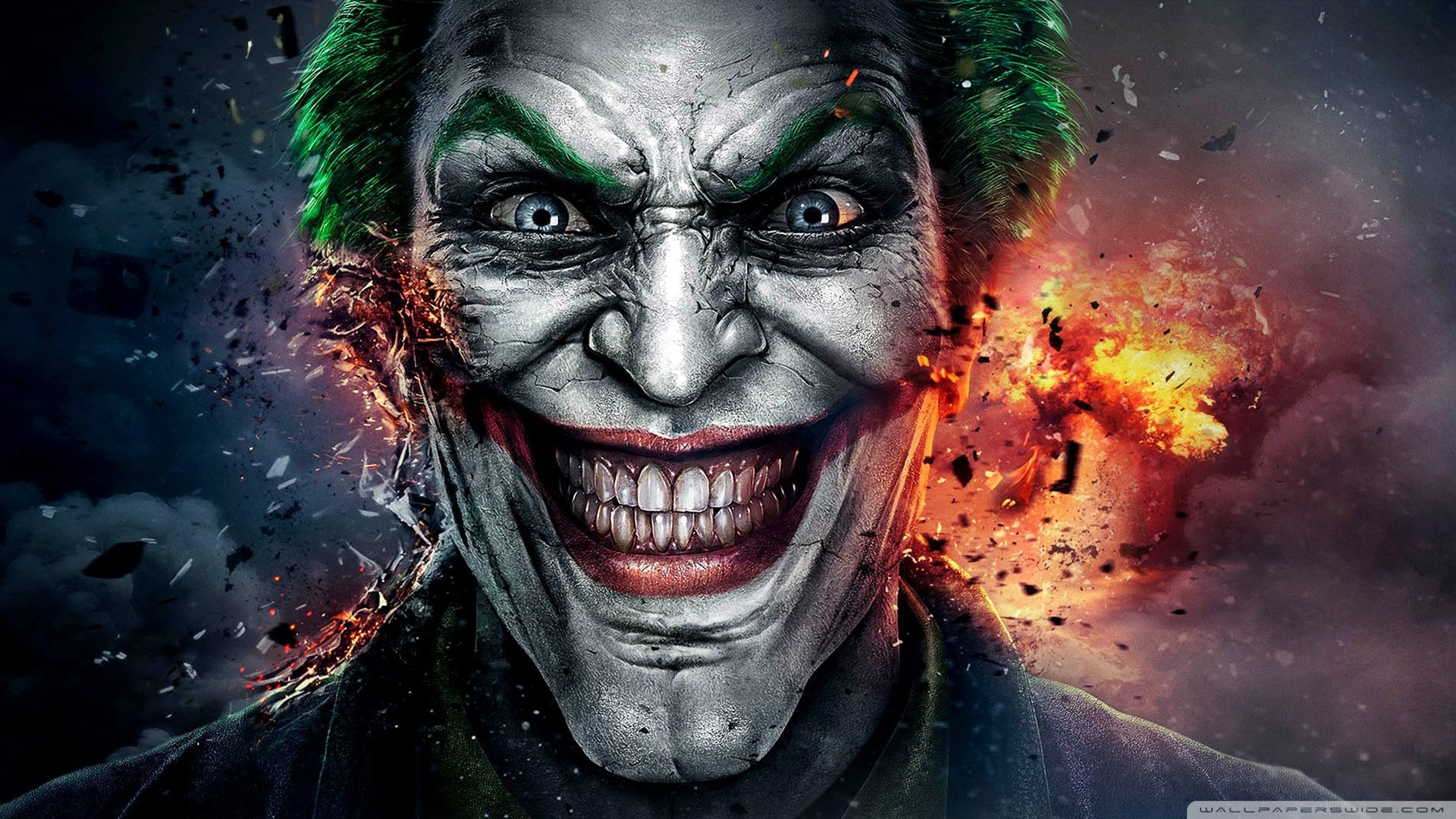 injustice, God, Among, Us, Joker, Face wallpaper 1920x1080 Wallpaper