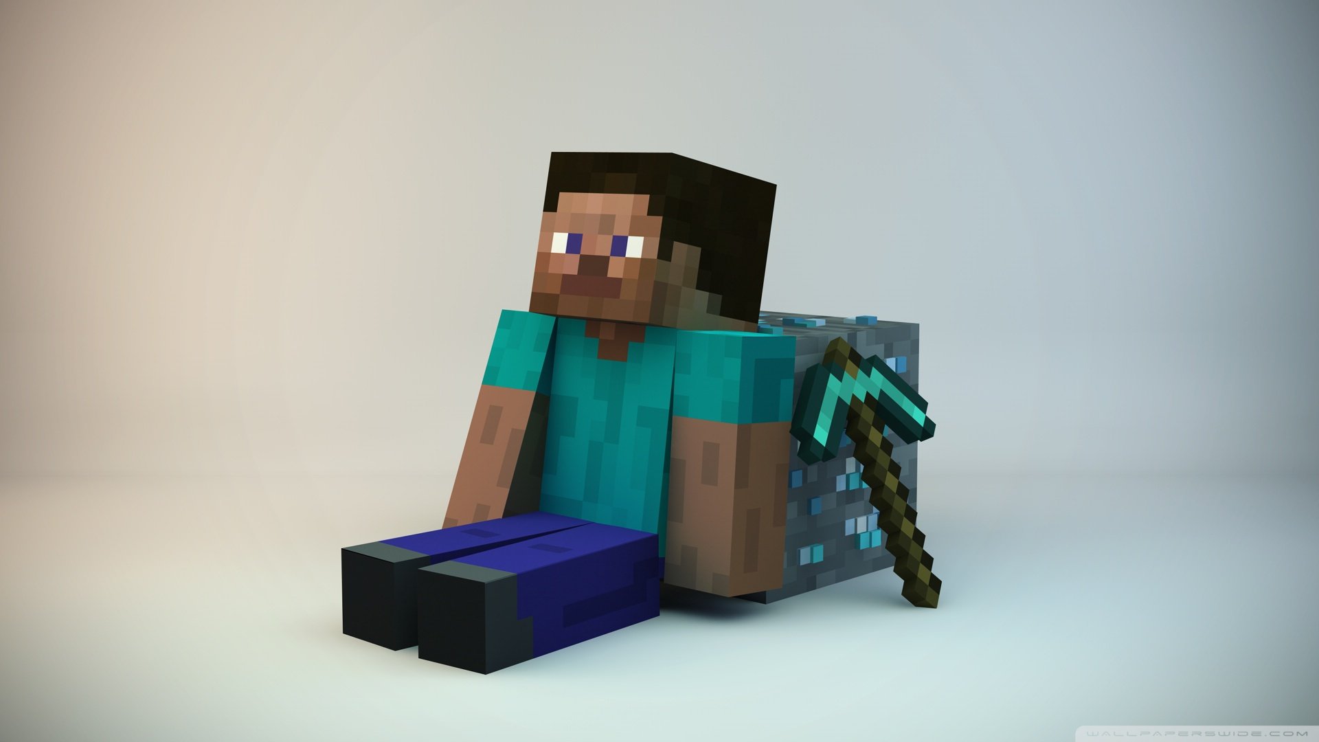 minecraft, Guy wallpaper 1920x1080 Wallpaper
