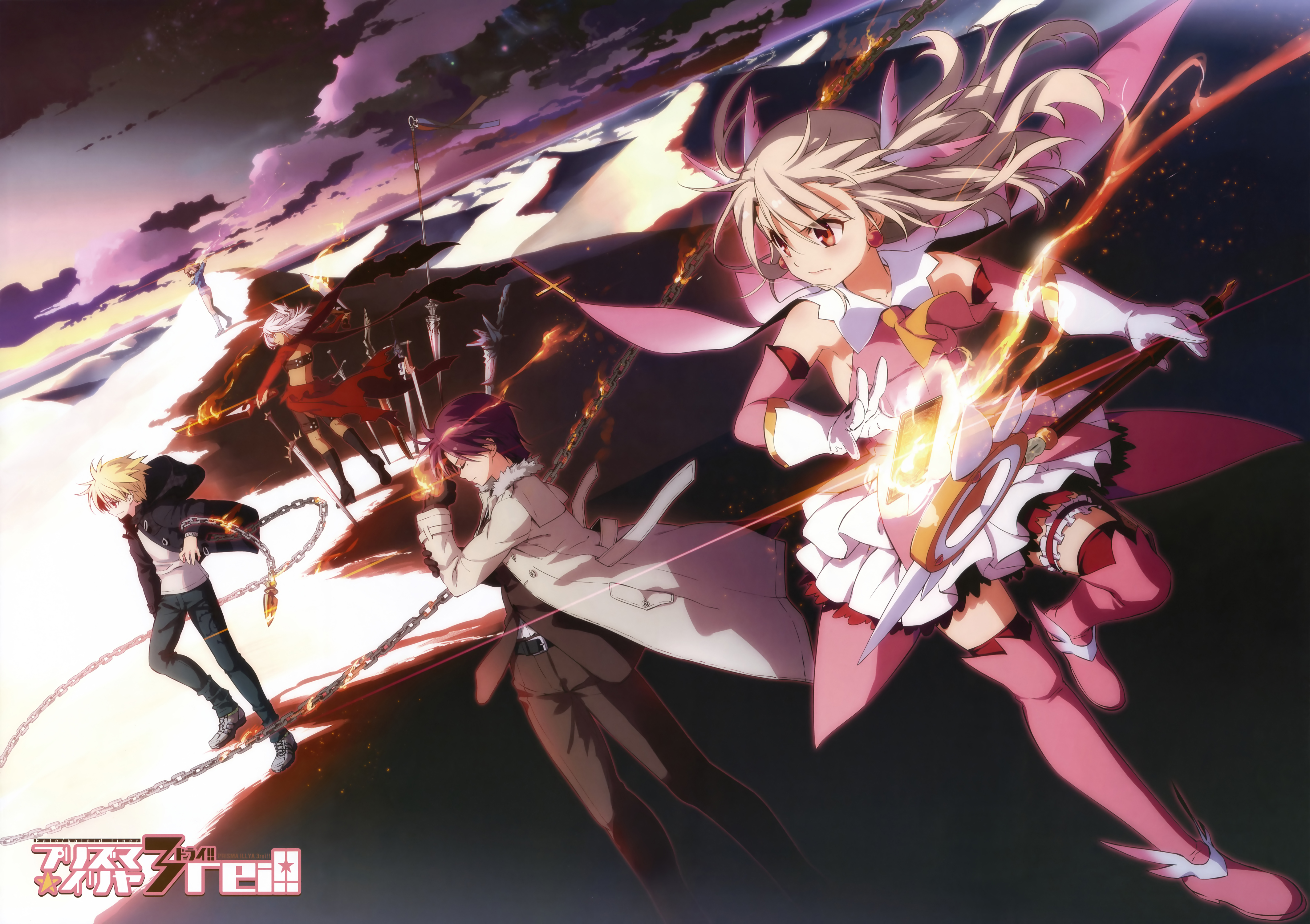 fate, Stay, Night, Fate, Kaleid, Liner, Prisma, Illya, Scan, Tagme Wallpaper