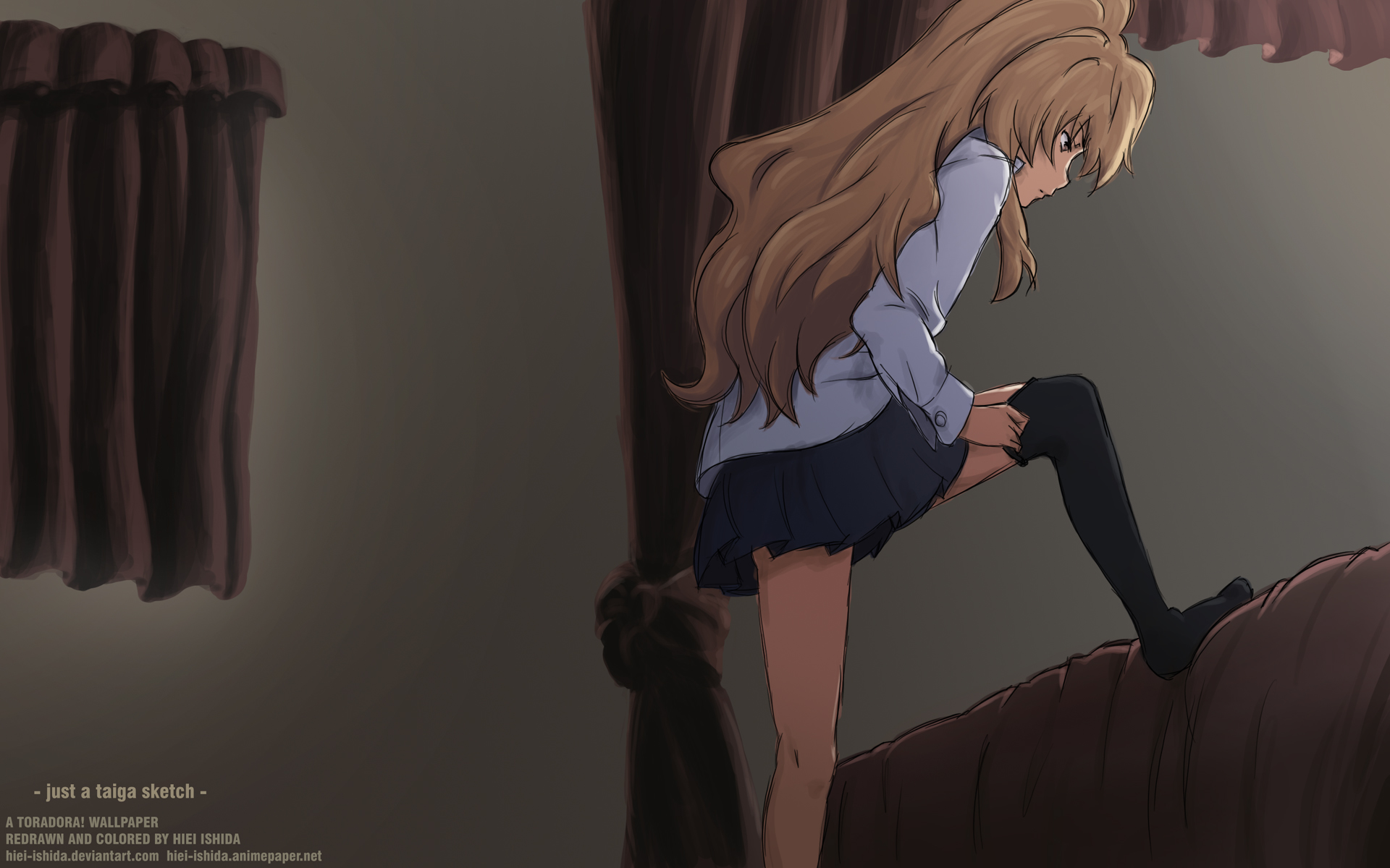 toradora , Taiga, Aisaka Wallpaper