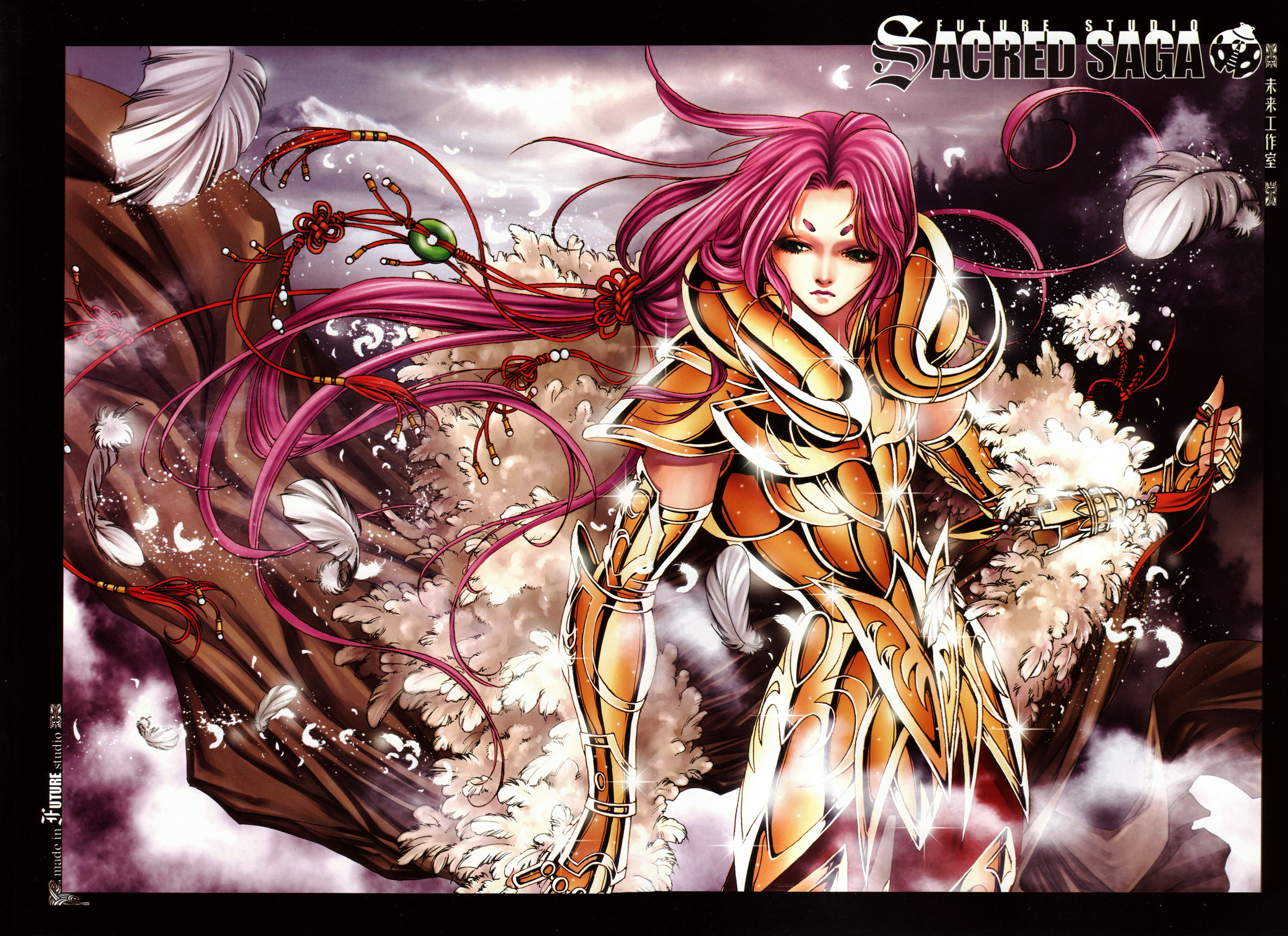 saint, Seiya, Aries, Mu Wallpaper