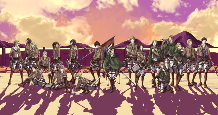 shingeki, No, Kyojin HD Wallpaper Desktop Background