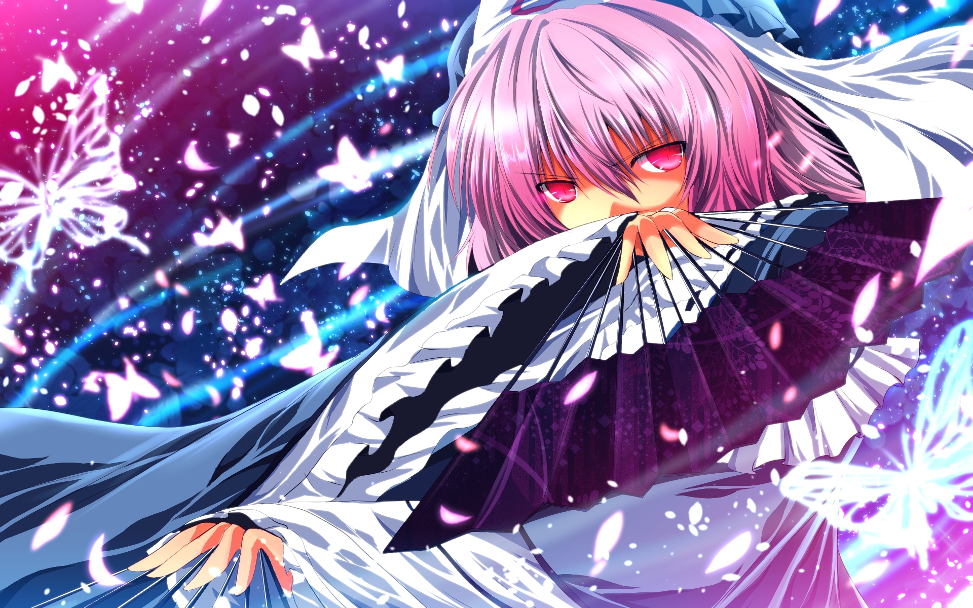 touhou, Saigyouji, Yuyuko Wallpaper