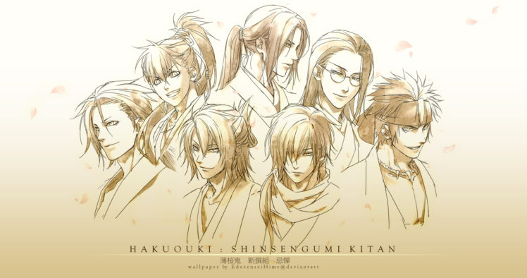 hakuouki, Shinsengumi, Kitan HD Wallpaper Desktop Background