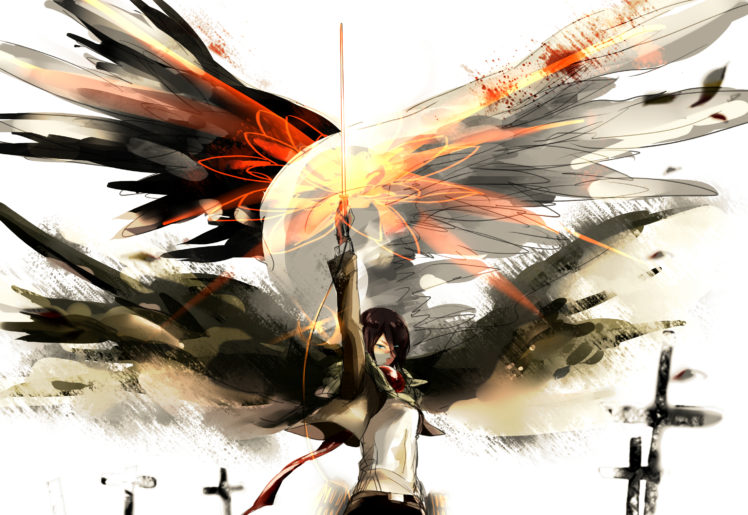 shingeki, No, Kyojin, Mikasa, Ackerman HD Wallpaper Desktop Background