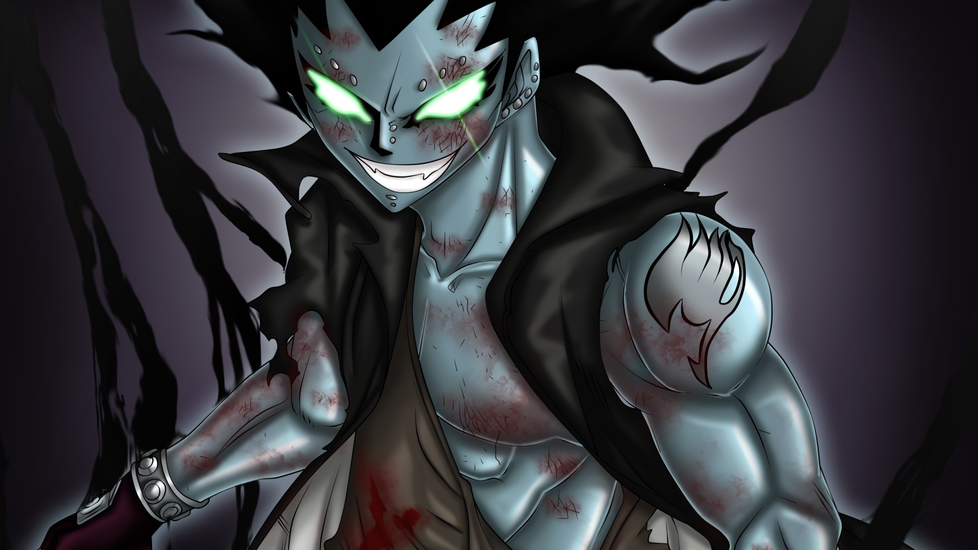 fairy, Tail, Gajeel, Redfox, Ishtak Wallpaper