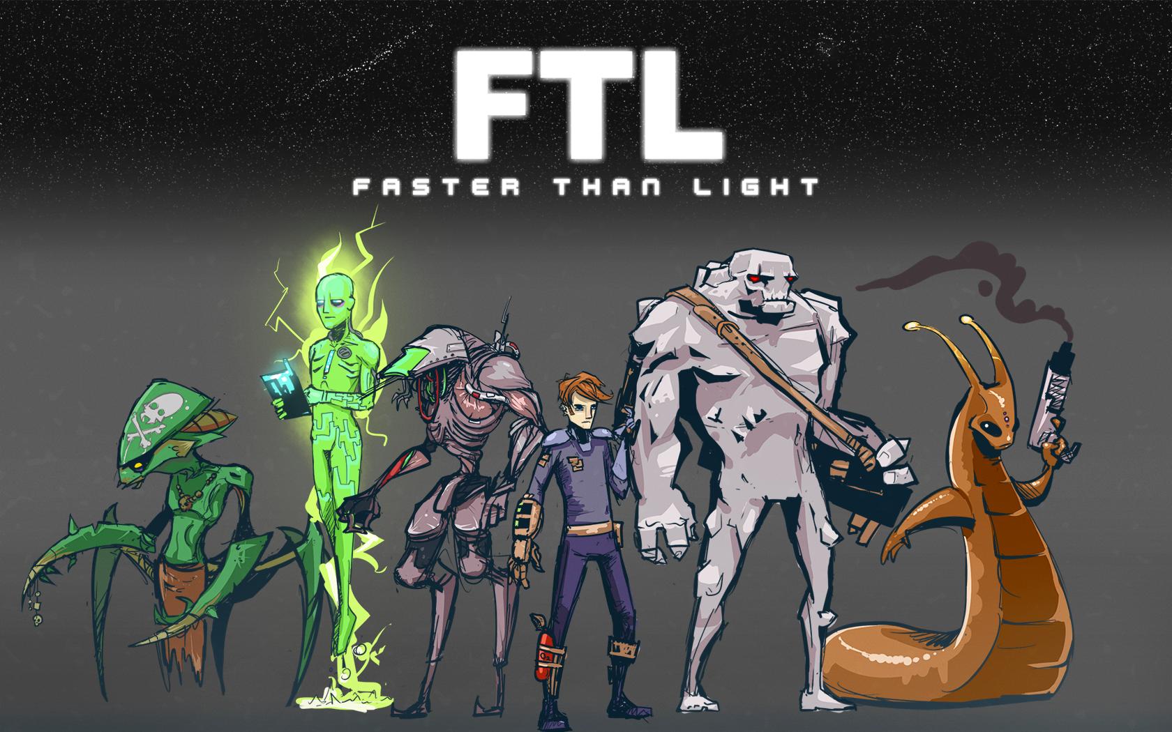 ftl, Faster, Than, Light Wallpaper