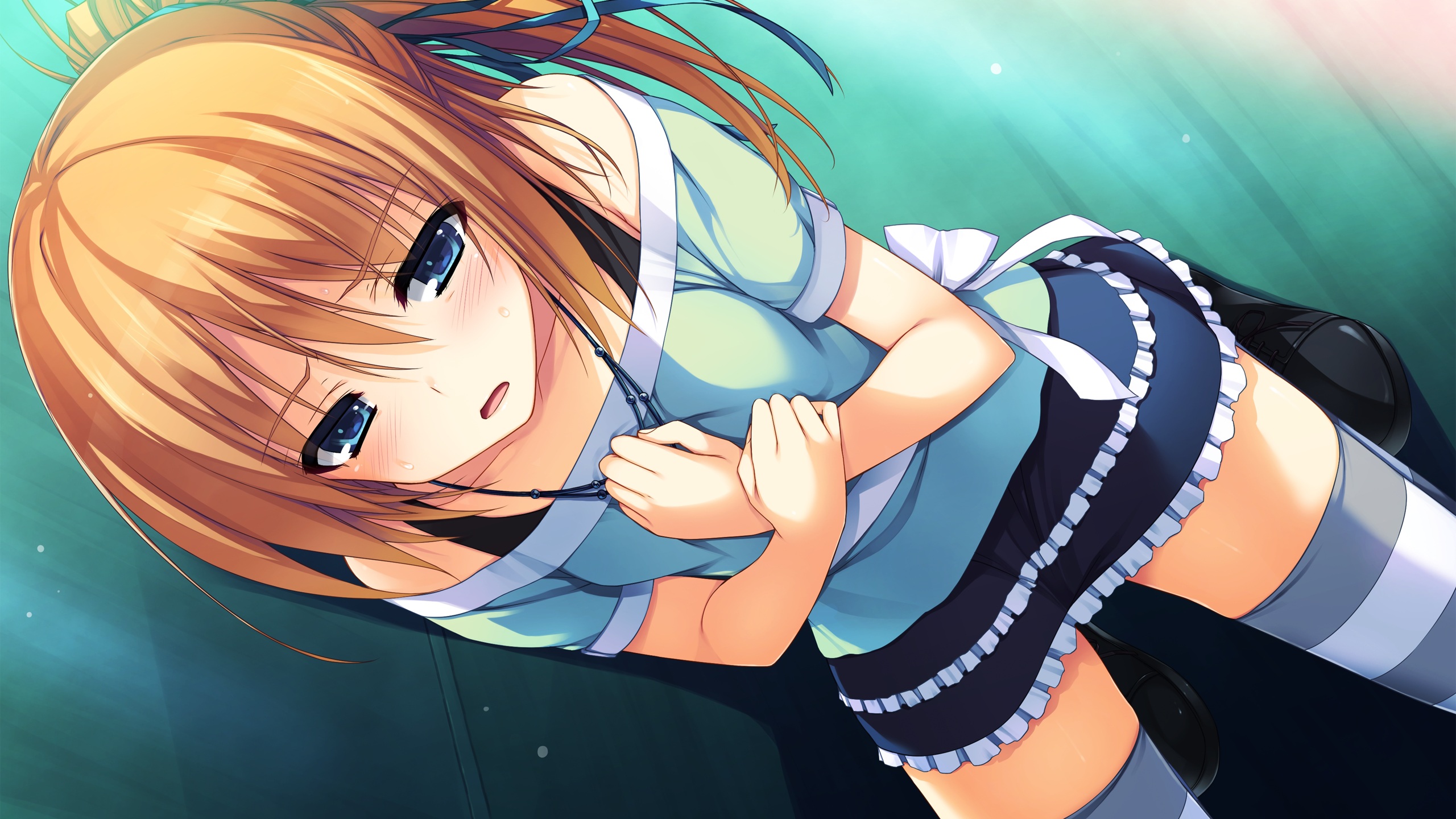 reminiscence, Blue, Eyes, Game, Cg, Kizuna, Tomose, Shunsaku Wallpaper