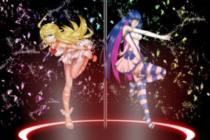 panty, And, Stocking, With, Garterbelt