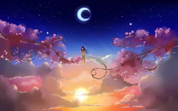 original, Anime, Girl, Dream, World, Art Wallpapers HD / Desktop and Mobile  Backgrounds