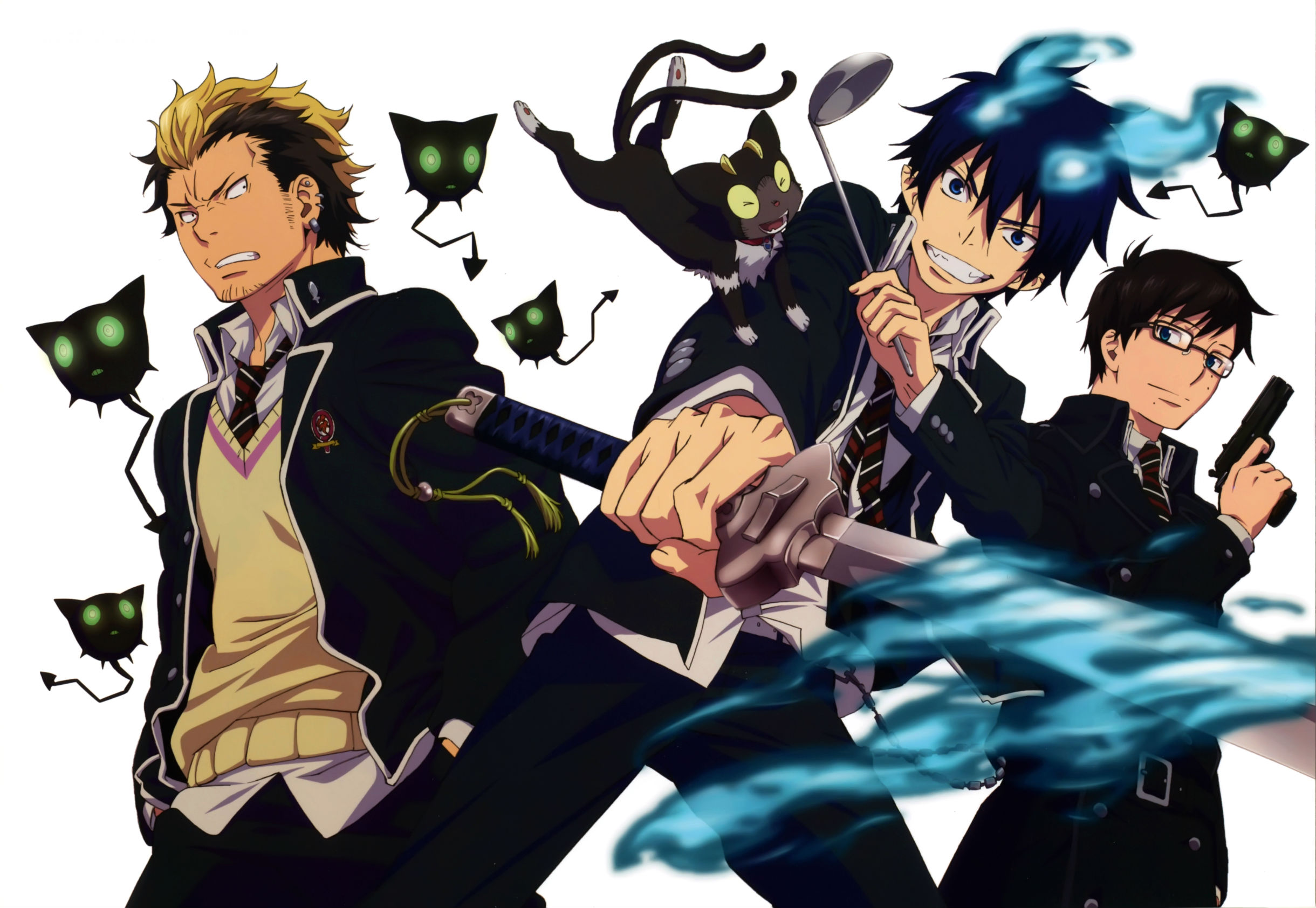 ao no exorcist, Exorcist Wallpaper