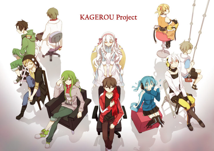 kagerou, Project HD Wallpaper Desktop Background