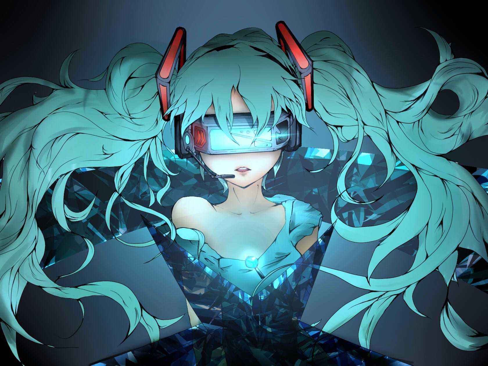 hatsune, Miku, Vocaloid Wallpaper