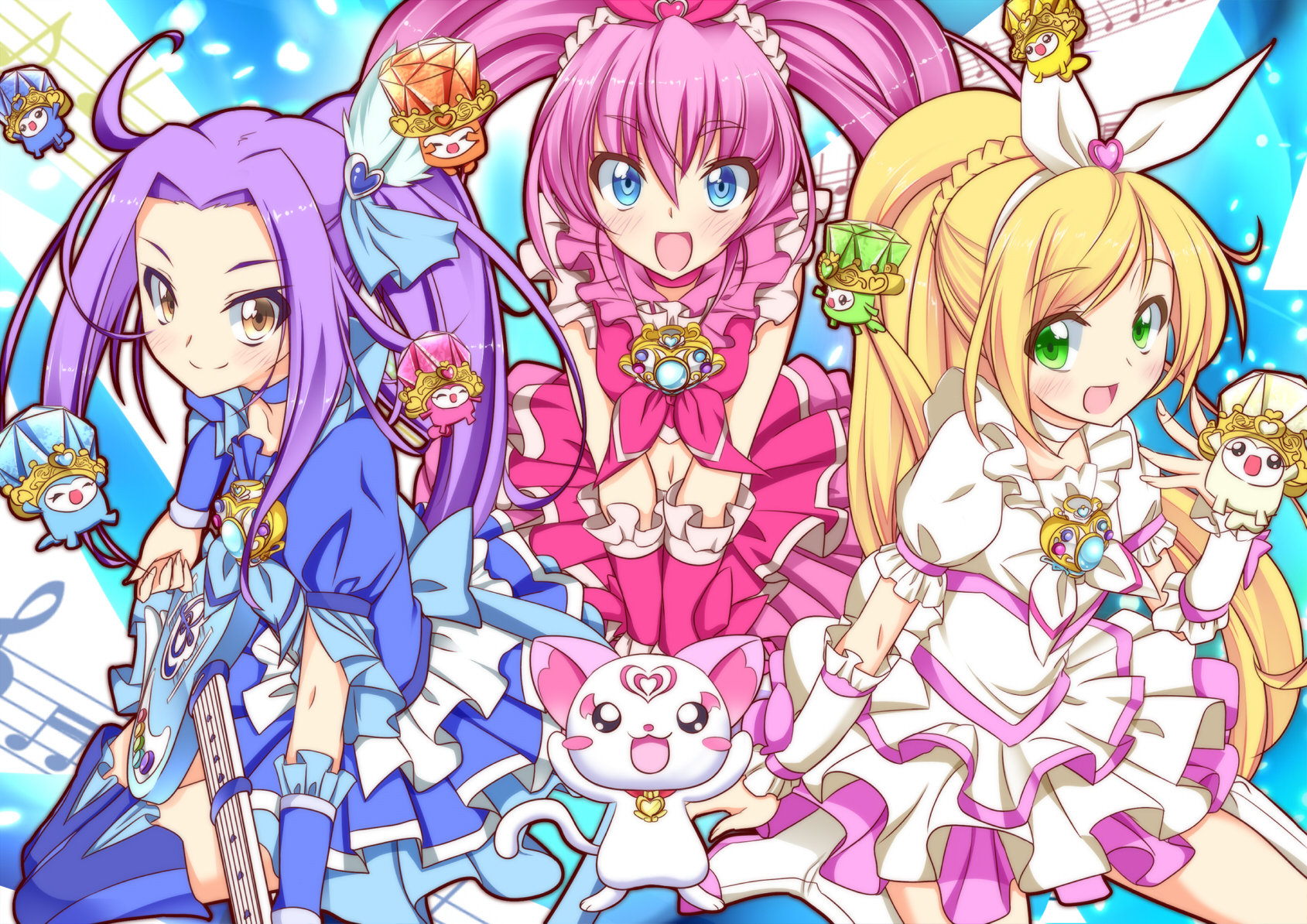suite, Precure Wallpaper