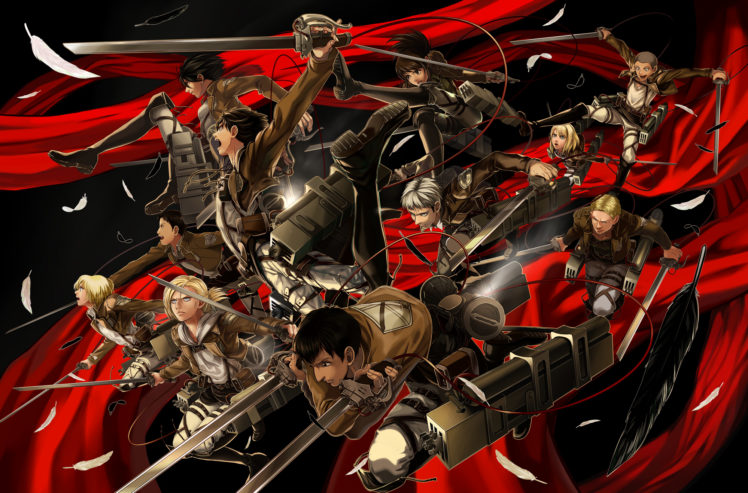 shingeki, No, Kyojin, 104th, Trainees, Squad HD Wallpaper Desktop Background