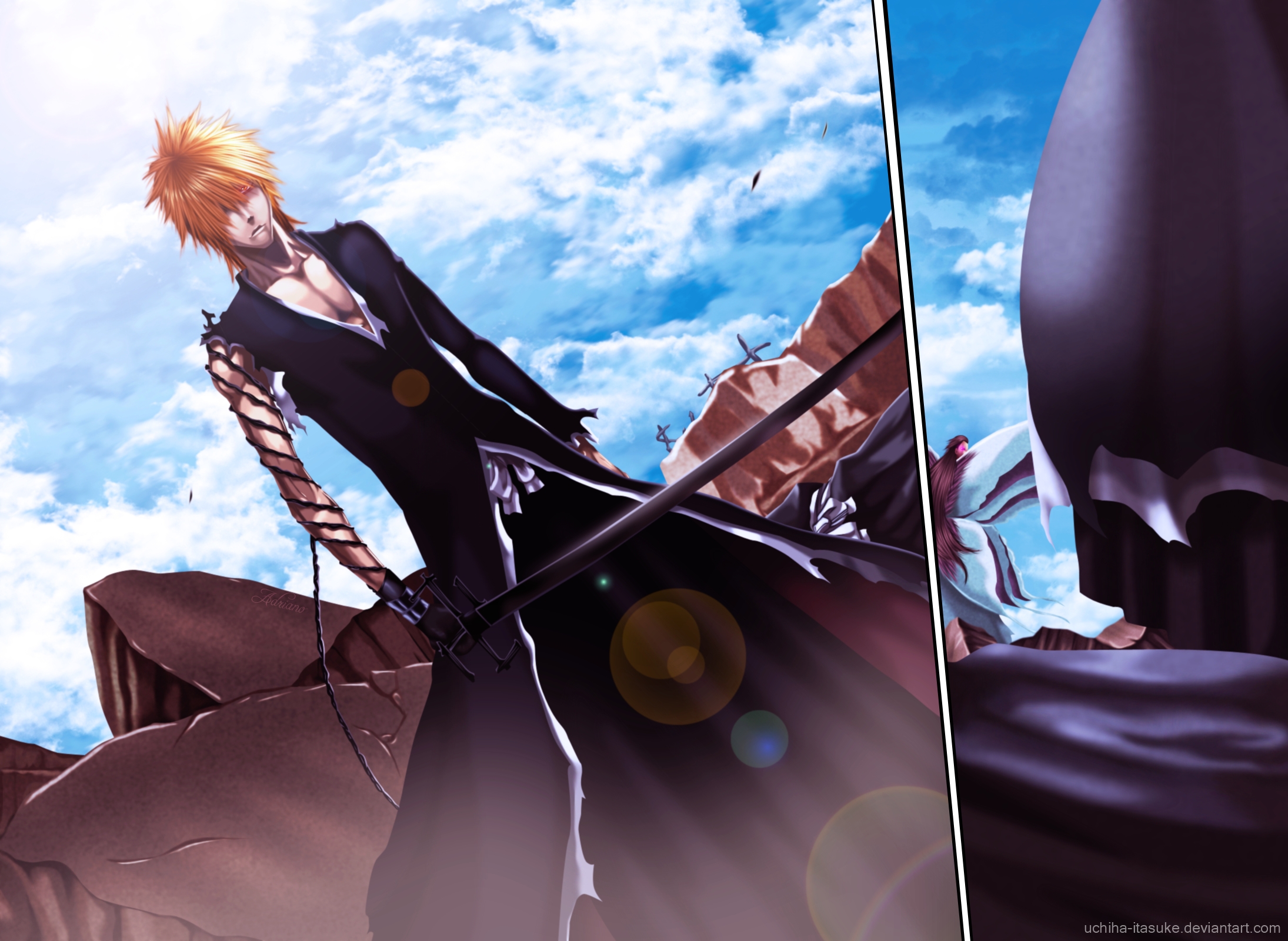 bleach, Kurosaki, Ichigo Wallpaper