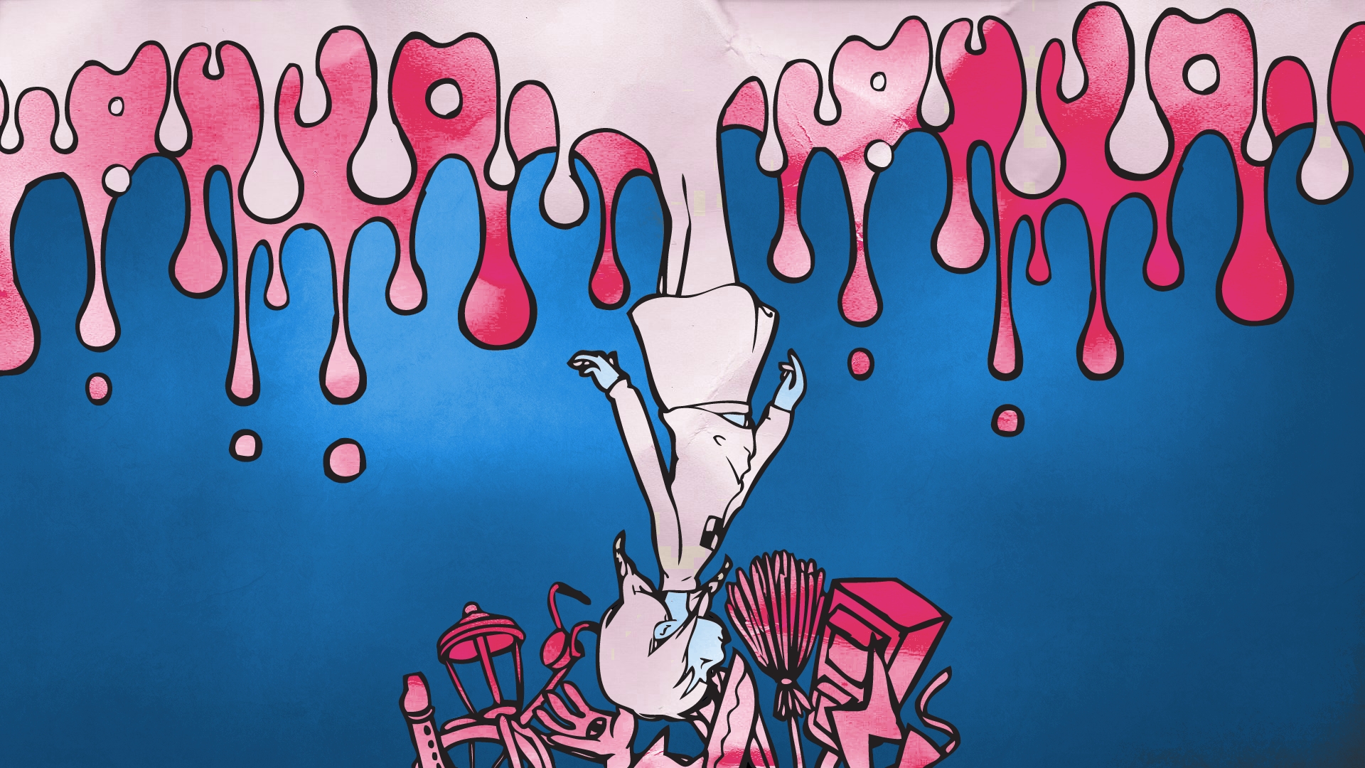 yume, Nikki, Psychedelic Wallpaper