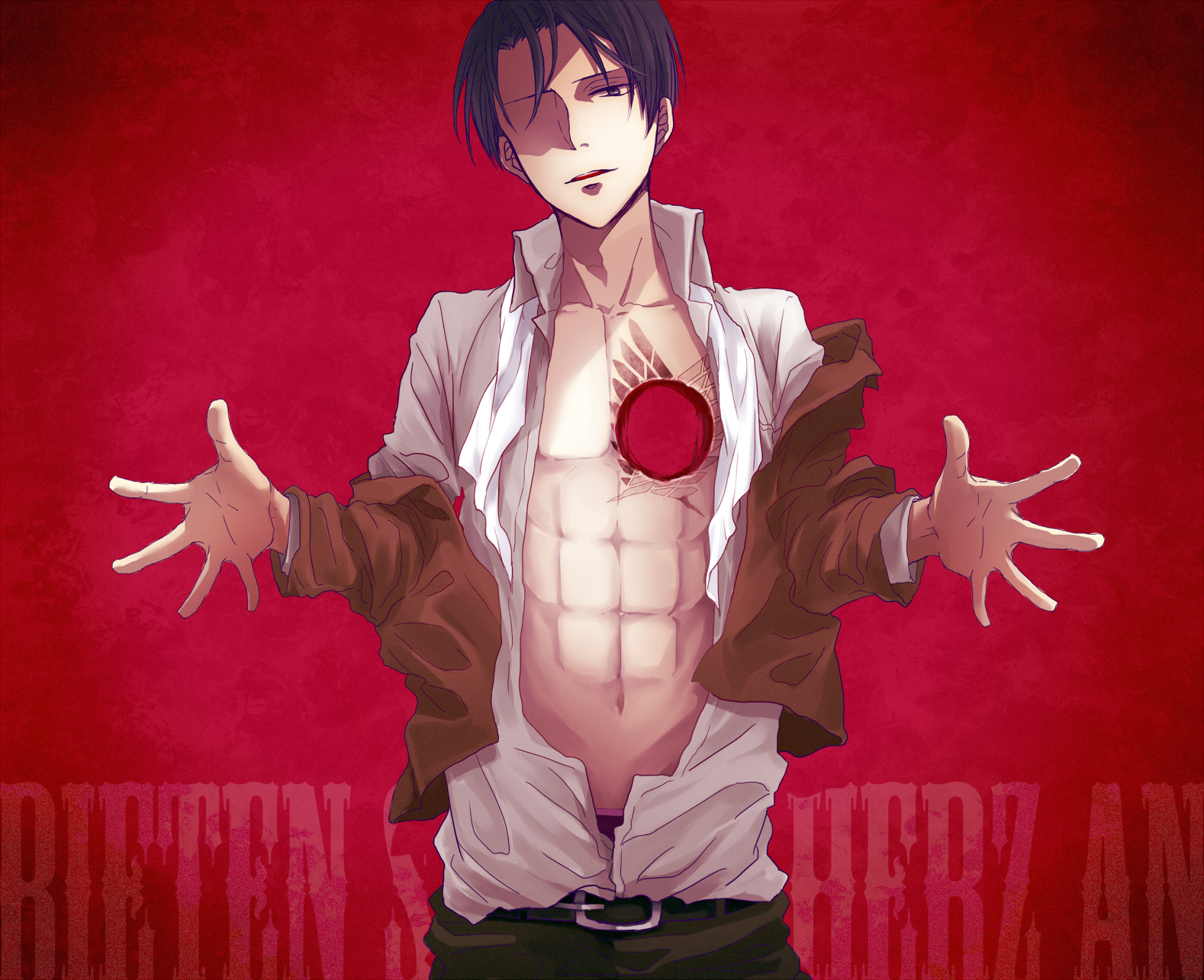 shingeki, No, Kyojin, Rivaille Wallpaper