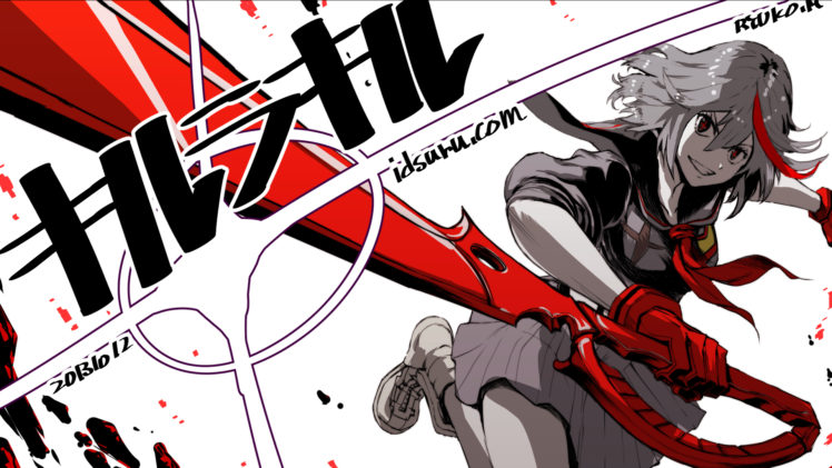 kill, La, Kill, Matoi, Ryuuko, Watermark HD Wallpaper Desktop Background