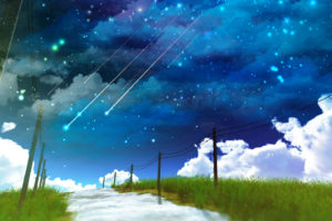 original, Clouds, Grass, Nobody, Original, Scenic, Sky, Stars, Water, Y k