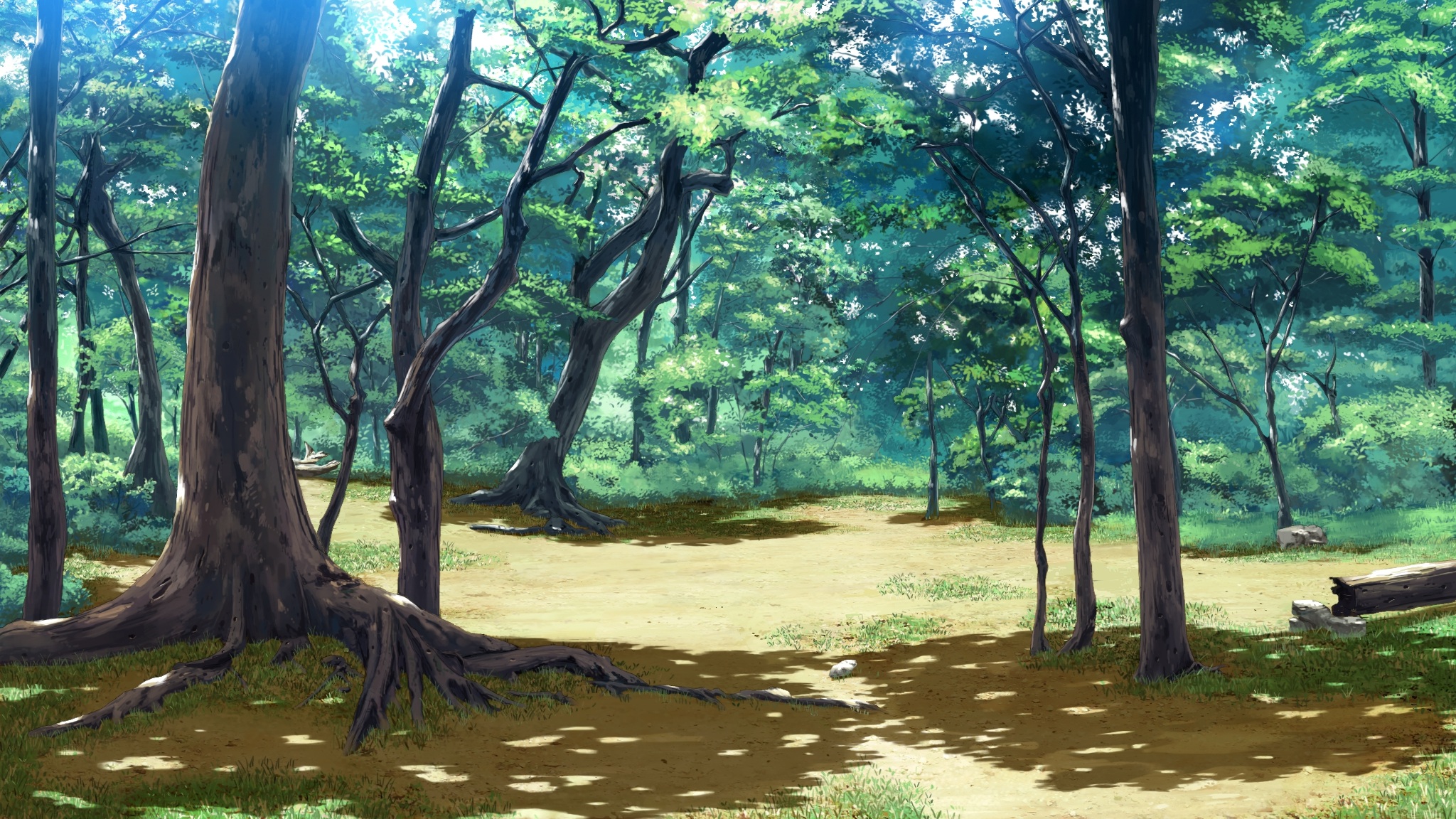 koiken, Otome, Forest, Game, Cg, Koiken, Otome, Nobody, Scenic, Tree Wallpaper