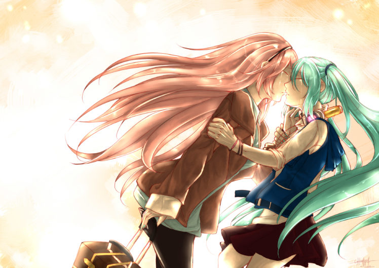 hatsune miku hug