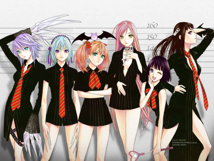 shirayuki, Mizore, Akashiya, Moka, Rosario, To, Vampire HD Wallpaper Desktop Background
