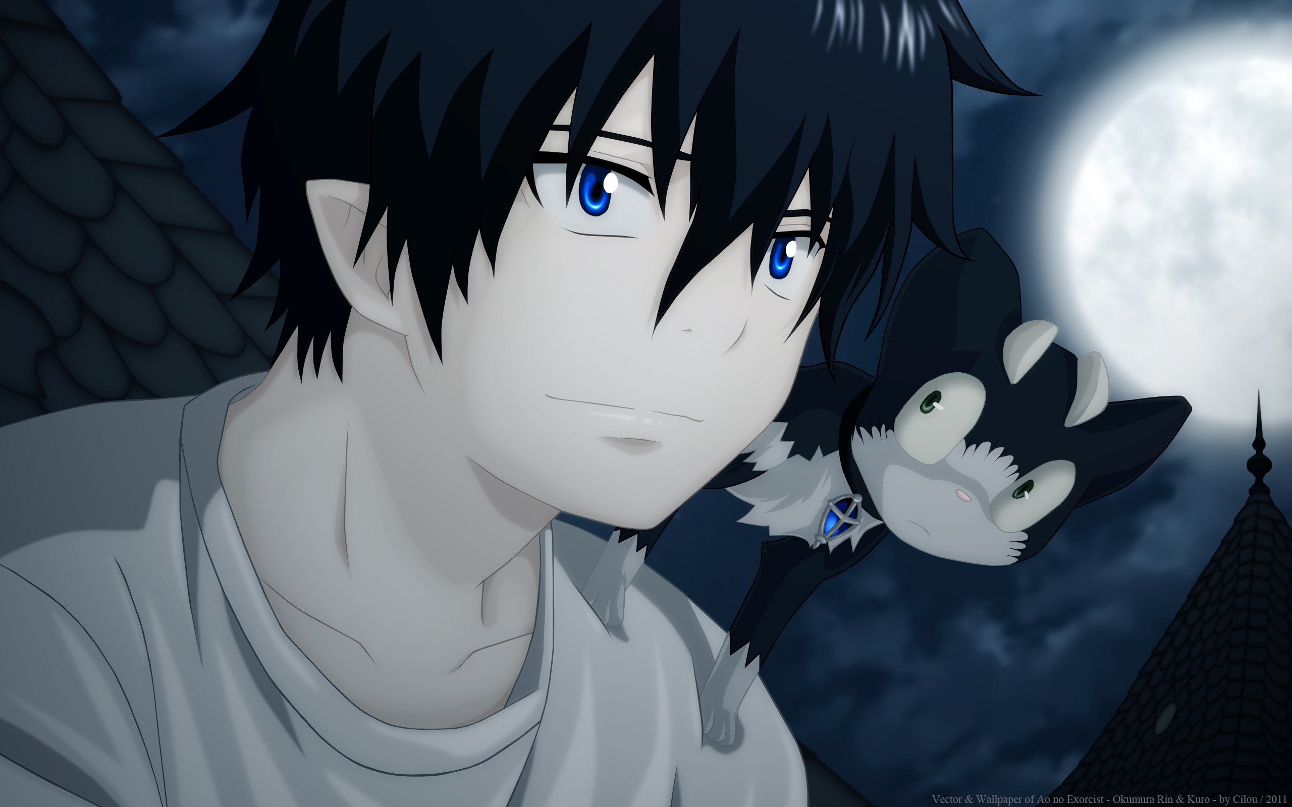 ao, No, Exorcist, Okumura, Rin Wallpaper