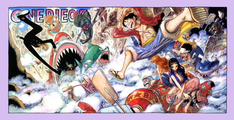 one, Piece,  anime , Manga, Strawhat, Pirates HD Wallpaper Desktop Background