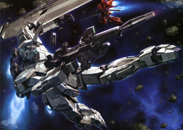 mecha, Gundam, Unicorn HD Wallpaper Desktop Background