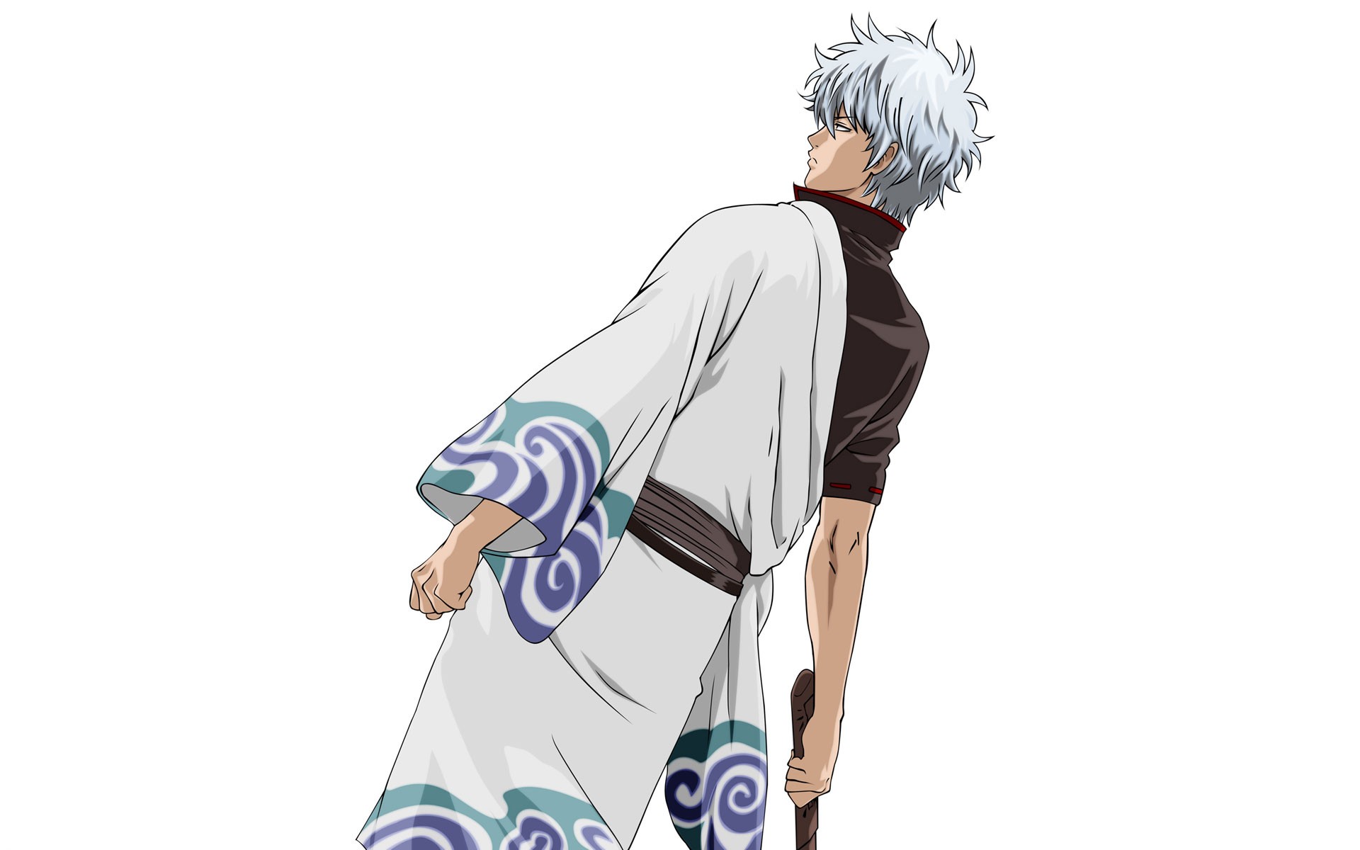 gintama, Simple, Background, Gintoki, Sakata Wallpaper