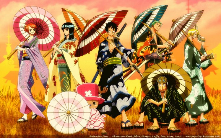 one, Piece,  anime , Nico, Robin, Kimono, Roronoa, Zoro, Chopper, Japanese, Clothes, Monkey, D, Luffy, Nami,  one, Piece , Sanji,  one, Piece HD Wallpaper Desktop Background