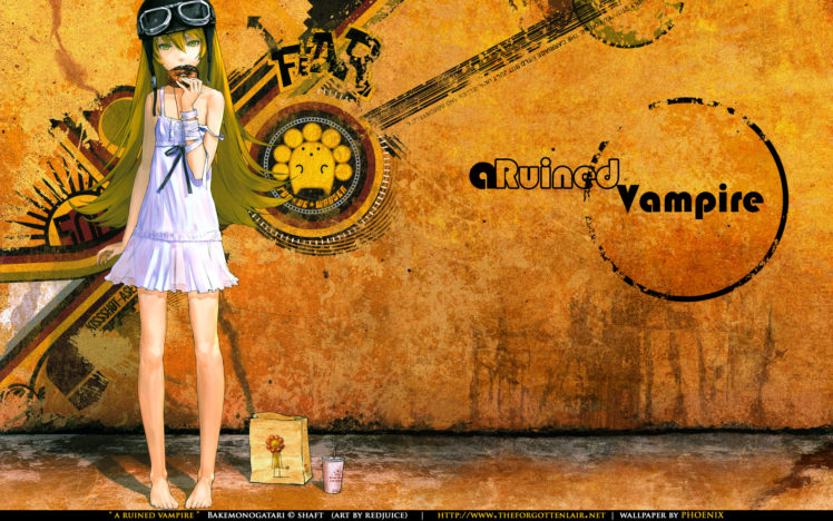 bakemonogatari, Oshino, Shinobu, Monogatari, Series HD Wallpaper Desktop Background
