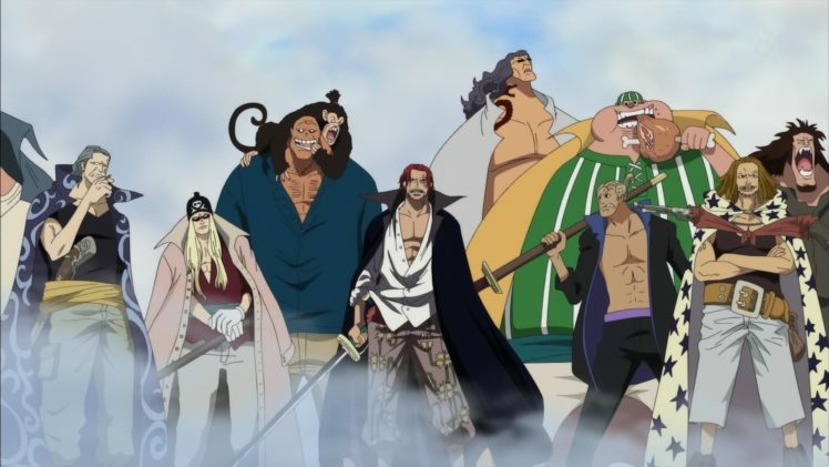 one, Piece,  anime , Pirates, Shanks HD Wallpaper Desktop Background