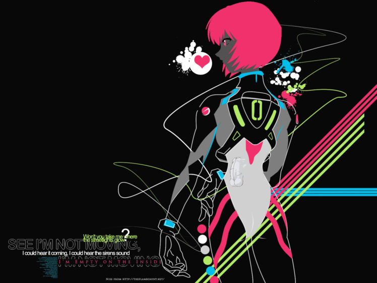 ayanami, Rei, Neon, Genesis, Evangelion, Anime HD Wallpaper Desktop Background