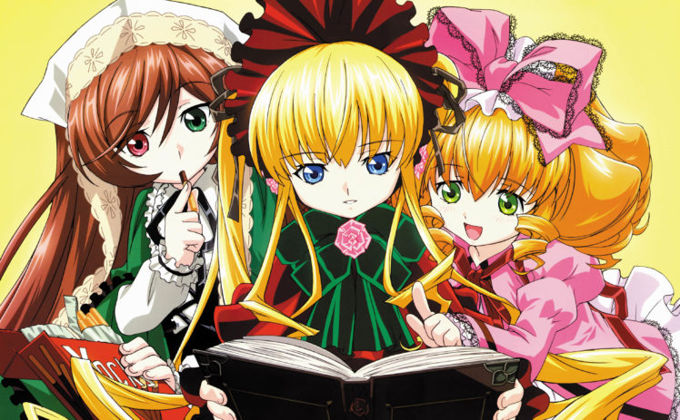 rozen, Maiden, Shinku, Hina, Ichigo HD Wallpaper Desktop Background