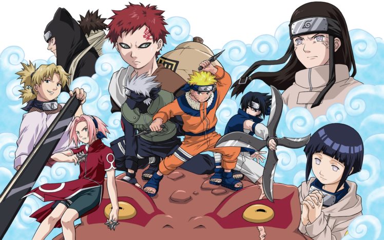 haruno, Sakura, Uchiha, Sasuke, Temari, Naruto , Shippuden, Hyuuga, Hinata, Hyuuga, Neji, Gaara, Uzumaki, Naruto, Kakashi, Hatake, Kankuro HD Wallpaper Desktop Background
