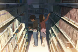 library, Makoto, Shinkai, 5, Centimeters, Per, Second