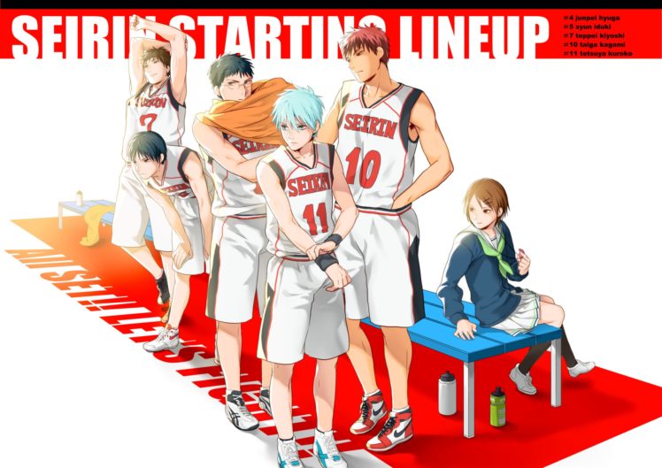 kuroko, No, Basket, Seirin, High HD Wallpaper Desktop Background