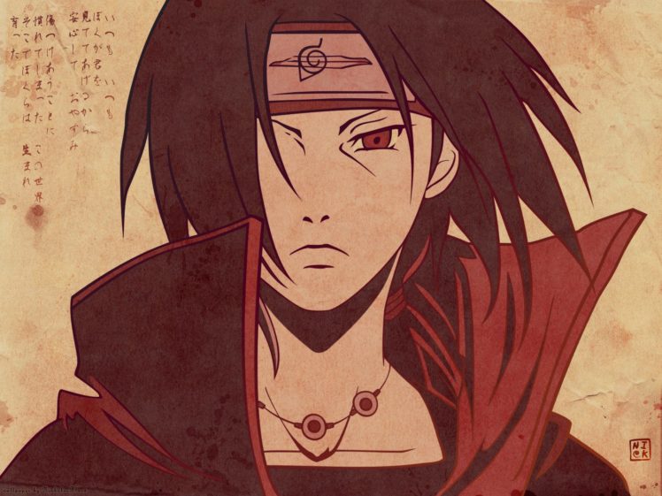 naruto , Shippuden, Akatsuki, Uchiha, Itachi, Sharingan HD Wallpaper Desktop Background