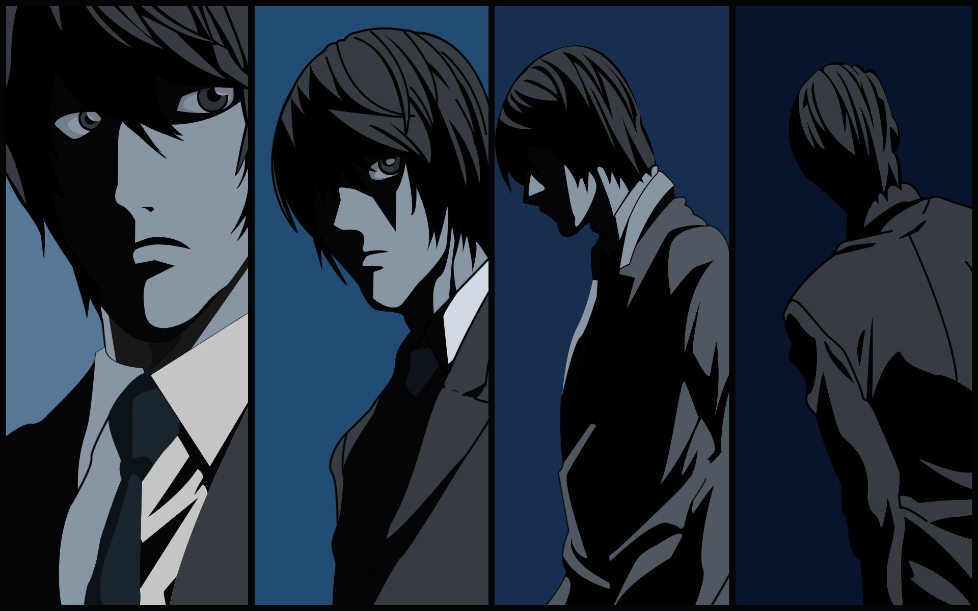 death, Note, Yagami, Light Wallpaper