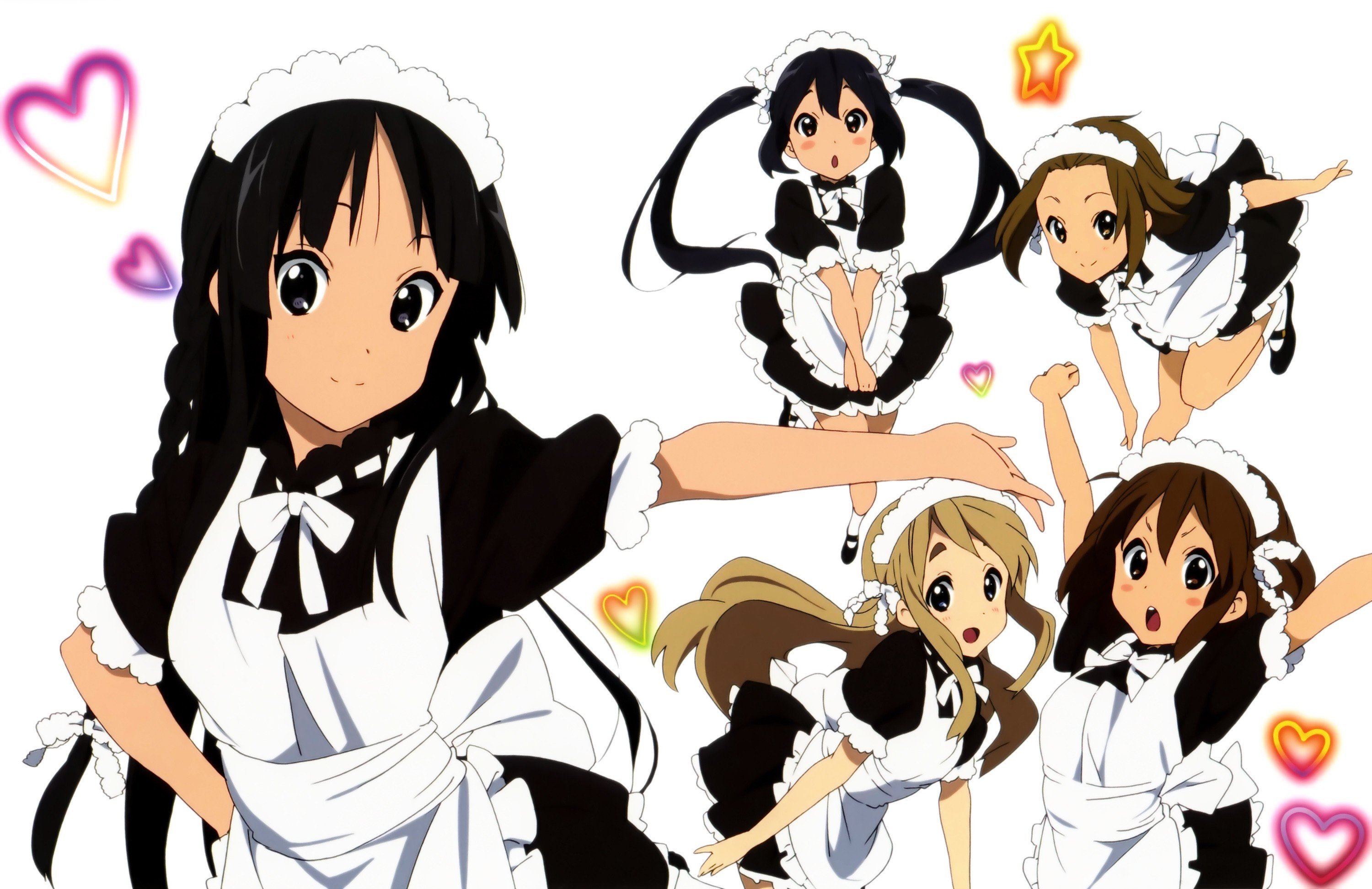 k on , Hirasawa, Yui, Akiyama, Mio, Tainaka, Ritsu, Kotobuki, Tsumugi, Nakano, Azusa, Anime Wallpaper