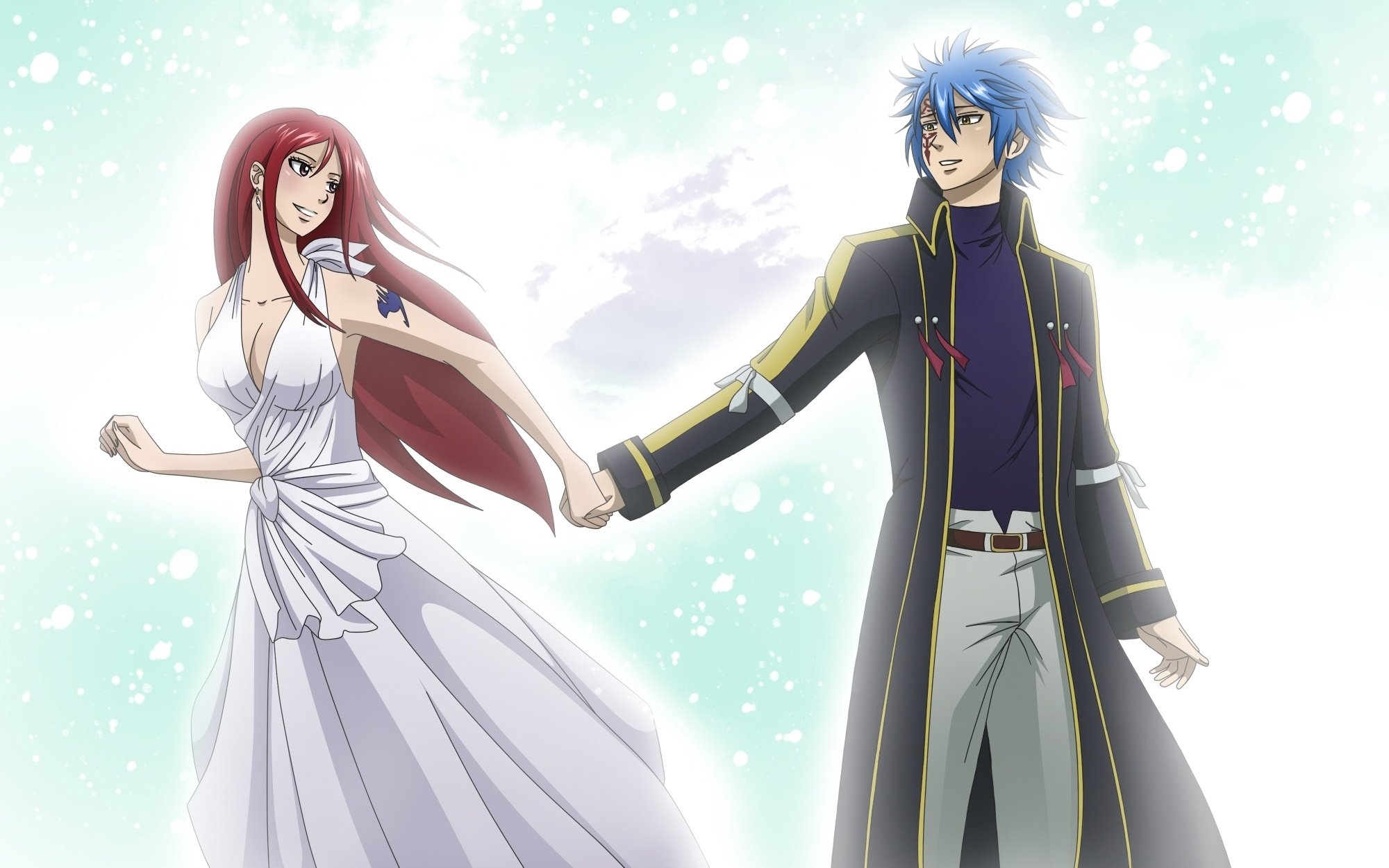 Erza Scarlet Fairy Tail Jellal Fernandes Wallpapers Hd Desktop And Mobile Backgrounds