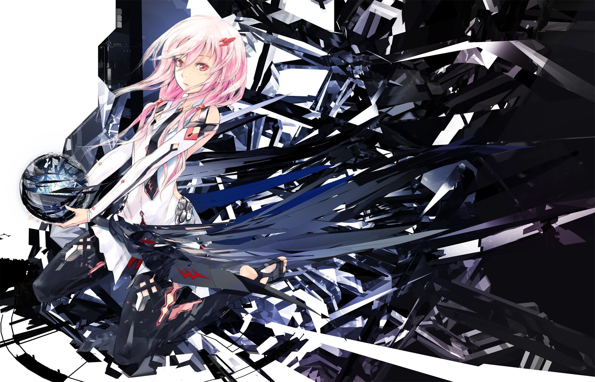 redjuice, Guilty, Crown, Yuzuriha, Inori Wallpaper