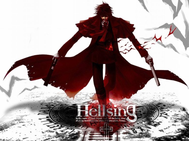 hellsing, Alucard, Vampires HD Wallpaper Desktop Background