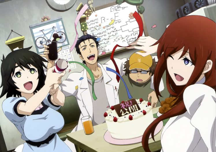 anime, Anime, Boys, Steinsgate, Shiina, Mayuri, Makise, Kurisu, Hashida, Itaru, Okabe, Rintarou, Anime, Girls, Scans, Steinsgate , Fuka, Ryouiki, No, Daia HD Wallpaper Desktop Background